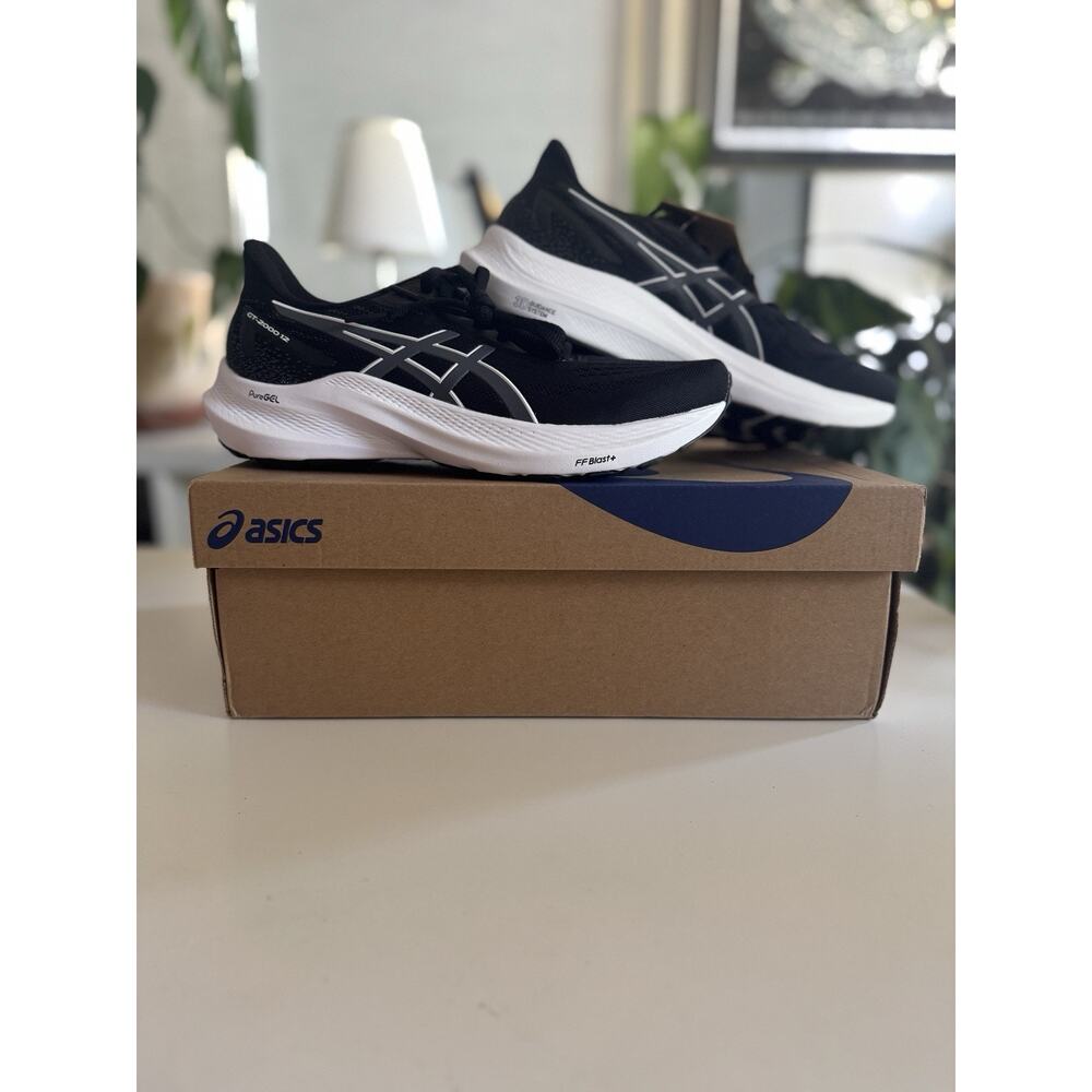 ASICS GT 2000 12 Narrow Black Carrier Grey 1012B509-002 Women’s Size 8